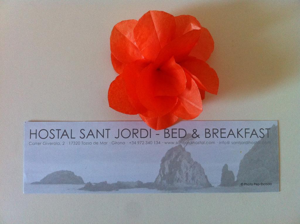 Hostal Sant Jordi Тоса де Мар Екстериор снимка